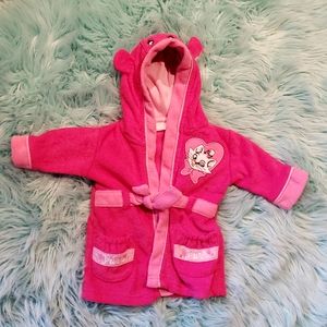 DISNEY Aristocats pink robe